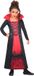 Amscan Verkleedjurk Rose Vampiress Meisjes Rood/zwart Mt 10-12 Jaar