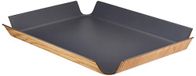 Continenta 2902 - antislip dienblad - rechthoekig, grijs, 45 x 34 cm