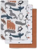 Jollein Baby Hydrofiel Washandje Polar - 3 stuks
