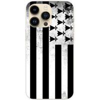 Apple iPhone 14 Pro Max Siliconen hoesje met vlag van Bretagne