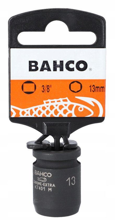 Bahco 13mm Slagdoppensleutel Zeskant Dynamic-Drive Fosfaat