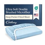 Cathay Home Luxe Aqua Twinsize Hoeslaken