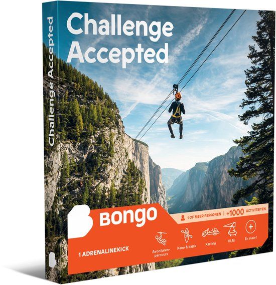 Bongo Bon - Challenge Accepted - Cadeaukaart