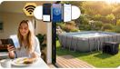 Humberg HM-911 Serie Pompe à chaleur pour piscine - 3 kW - Bluetooth - Économe en énergie