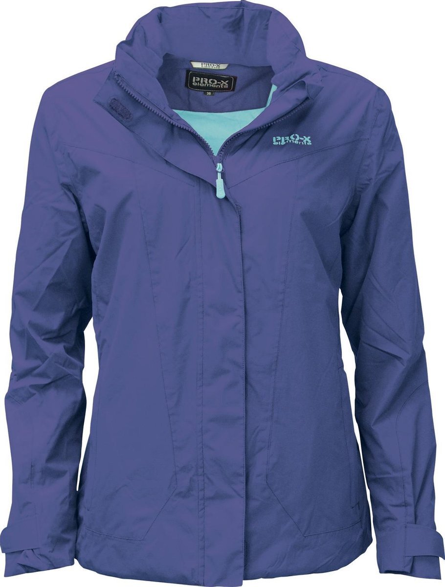 Pro-x Elements Pro-x Elements Outdoorjas Cindy Dames Polyester Blauw Maat 36