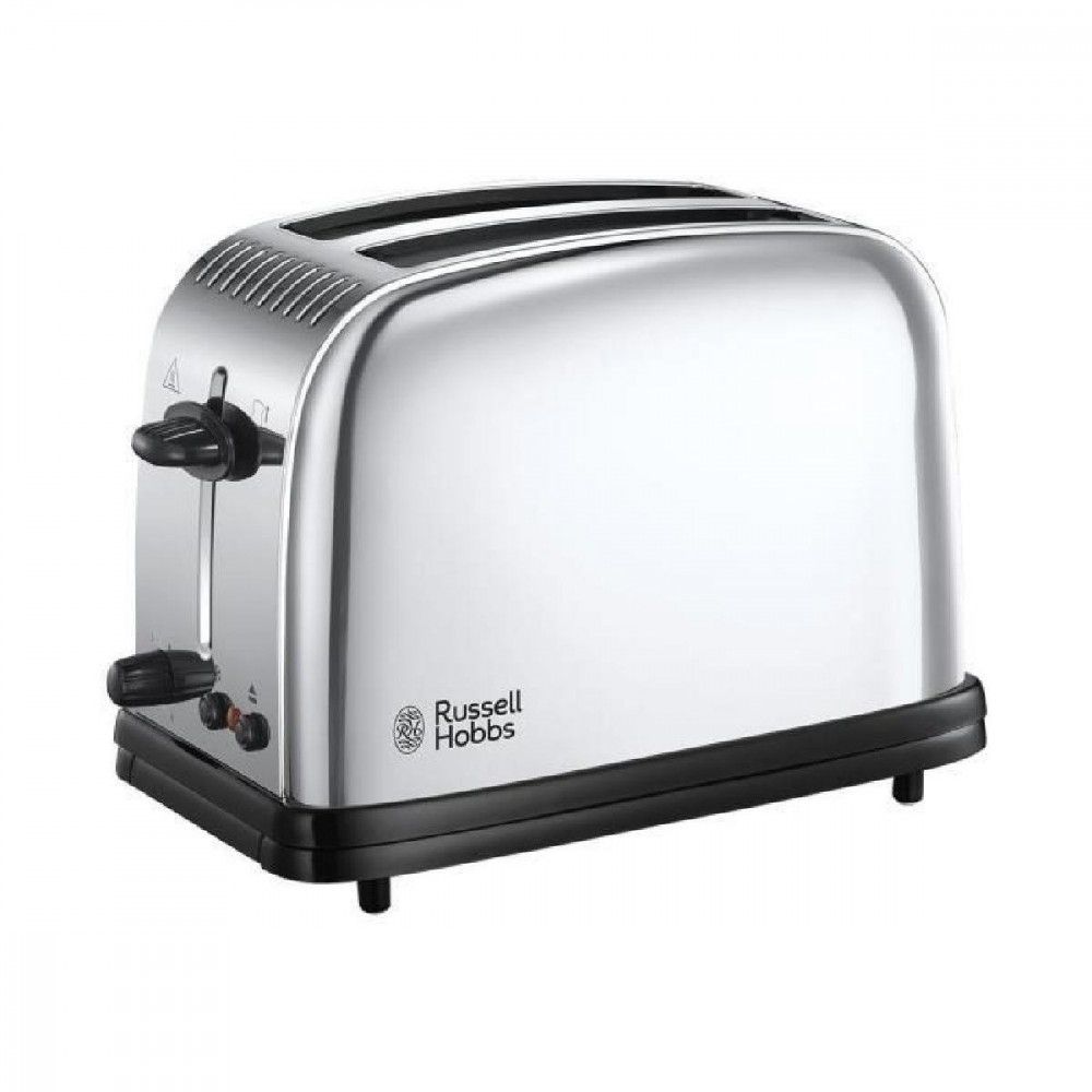 Russell Hobbs 23311-56 - Toaster - 2 Slices - 1670W - Black, Stainless steel