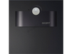 Skoff Tango Short LED - applique encastrée avec détecteur de mouvement - 73 x 73 mm - 230V - noir - 3000K