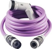 Sans marque Tuyau d'arrosage flexible 25m plastique