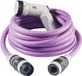 Sans marque Tuyau d'arrosage flexible 25m plastique