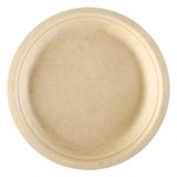 Borden "Bionic" 18 cm Ø 18 x 1,8 cm natuur cellulose - 1000 oz