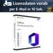 Microsoft Office 2024 Professional Plus - Directe licentie per e-mail - ESD-sleutel voor volledige versie