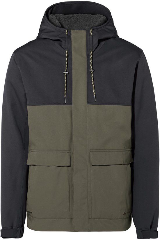 VAUDE Men's Manukau Jacket III Regenjas Heren Khaki Maat M