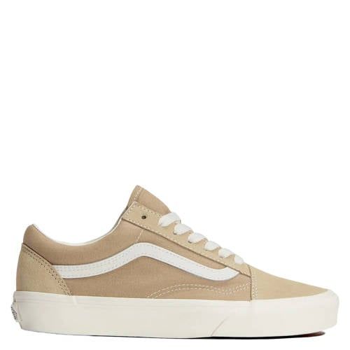 VANS Old Skool katoenen sneakers - zand/wit