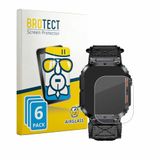 BROTECT Screenprotector 6 Stuks voor Megalith K57PRO Beschermglas transparant