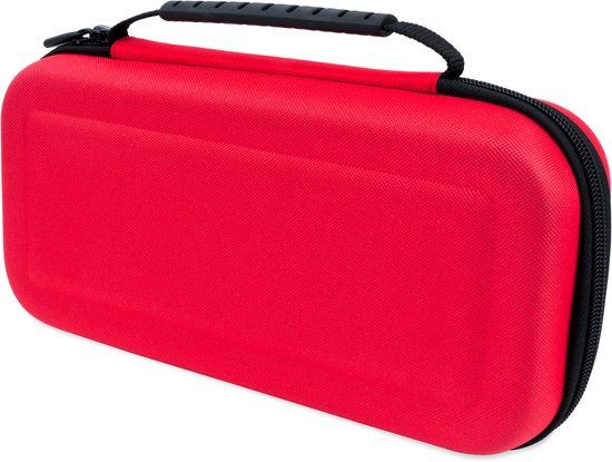 Nacon Bigben Interactive Nederland B.V. Stevige Beschermhoes Maat L voor Nintendo Switch 2 - Starterpack - Rood