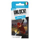 Asmodee: Unlock! Short Adventures: rood masker, bordspel van raadsels, vanaf 10 jaar, 1-6 spelers, Italiaanse editie