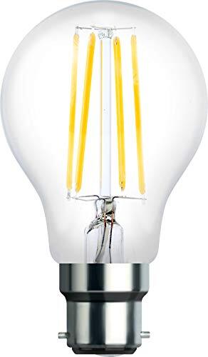 DEBFLEX 600484 LED-lampen, filament, glas, A60, B22, 2700 K - 4 W, wit