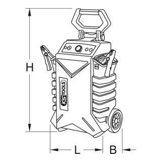 KS Tools booster 12/24 V, 3400 A
