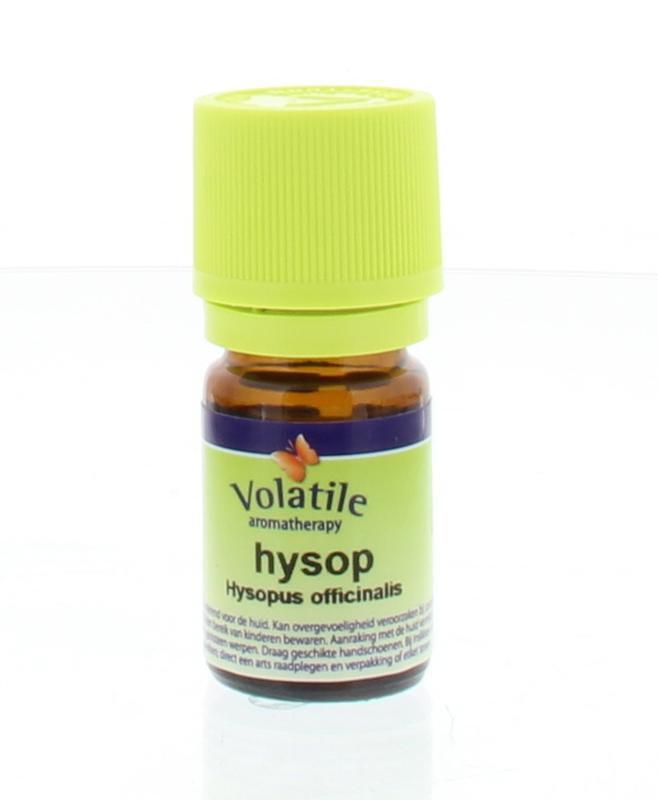 Volatile Hysop Hyssopus Officinalis 5ml