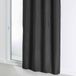 HomeMaison Universele Verduistering en Thermische Voering Gordijn - Zwart - 140 x 260 cm