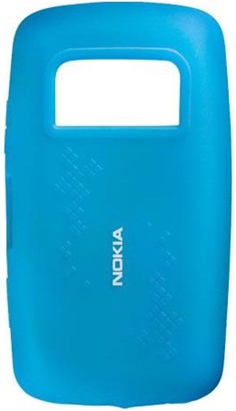 Nokia CC-1013 Silicone Cover voor de C6-01 - Blauw
