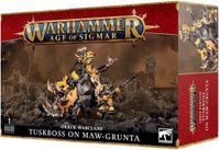 Games Workshop Warhammer Age of Sigmar Orruk Warclans Tuskboss on Maw-grunta