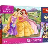 Trefl Disney Princess, de kracht van de kroon - puzzel van 60 stukjes