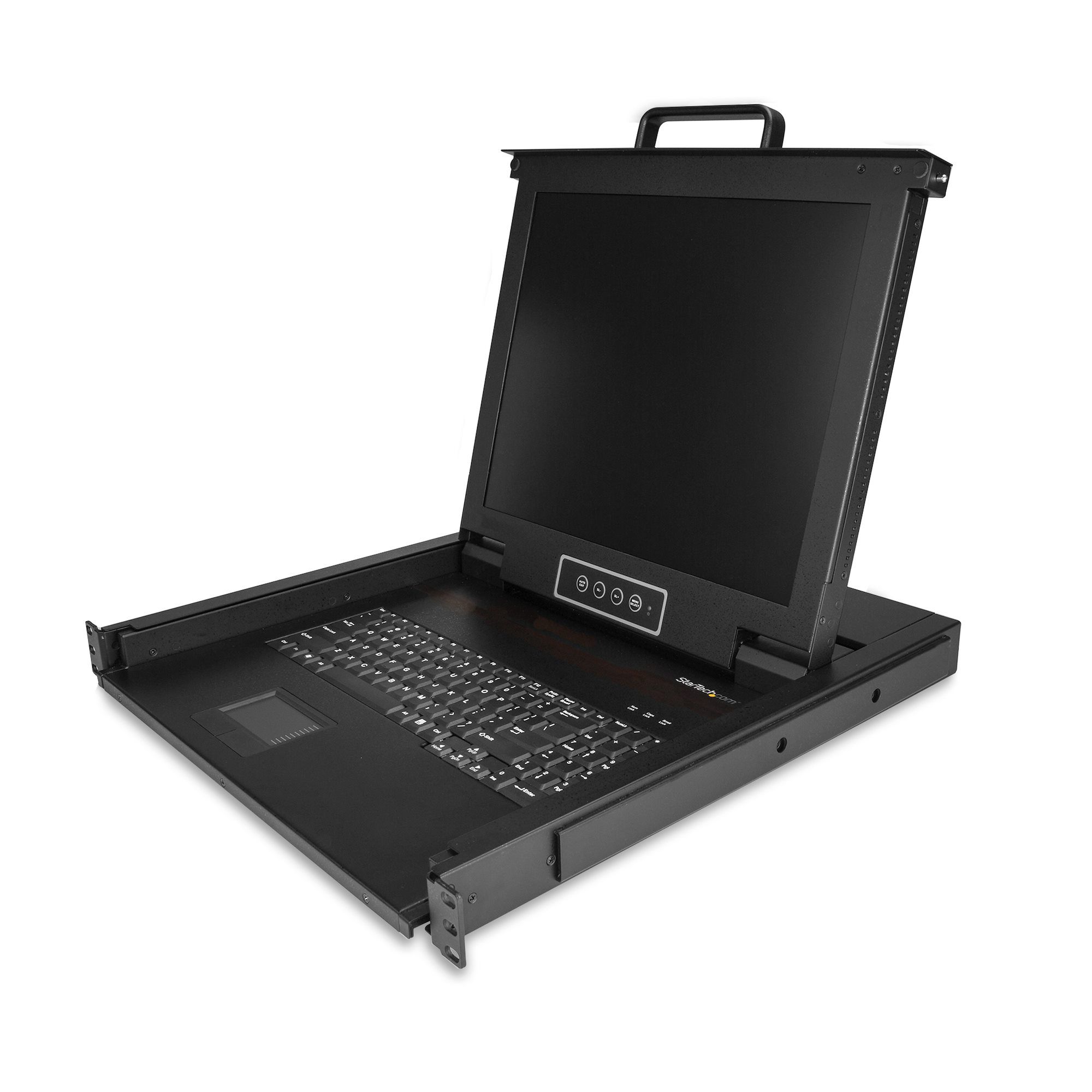 StarTech.com 17" LCD KVM Rack Console - 1U - VGA - USB - 1280 x 1024