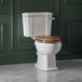 Richmond Toilet Classique Inclus Toiletzitting met Chromen Scharnieren