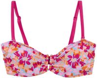 Regatta Bikini Dames Met Knopdetails Roze Gebloemd Mouwloos Bandeau 38