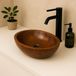 Lendo Online lavabo ovale 30x25x12 cm teckhout