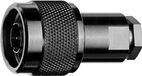Telegärtner 100023964 N-connector Stekker, recht 50 Ω 1 stuk(s)