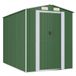 vidaXL Tuinschuur Groen Staal 274 x 223 cm