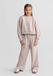 Minoti joggingbroek meisjes wide leg viscose beige