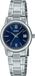 Casio LTP-V002D-2B3 Vrouwen Standaard Roestvrij Staal Blauw Dial Datum Horloge