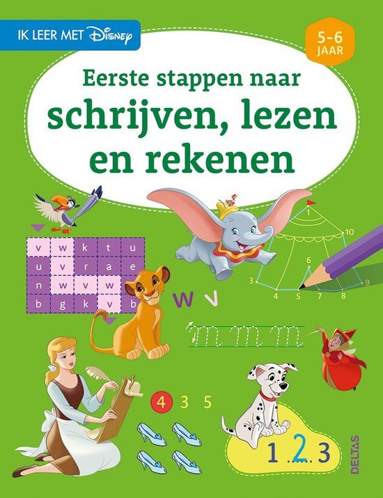 Disney Deltas Disney Eerste stappen 5-6 j. | Paperback | 96 pagina's | nl