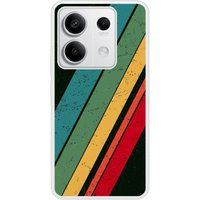 Verstevigd hoesje met sublimatie bedrukking, compatibel met Xiaomi Redmi Note Grunge