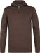 Petrol Industries Heren Fijngebreide half-zip trui wheel - Bruin - Maat L