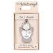 Depesche sleutelhanger engel geluk 01. August voor kinderen cadeau.