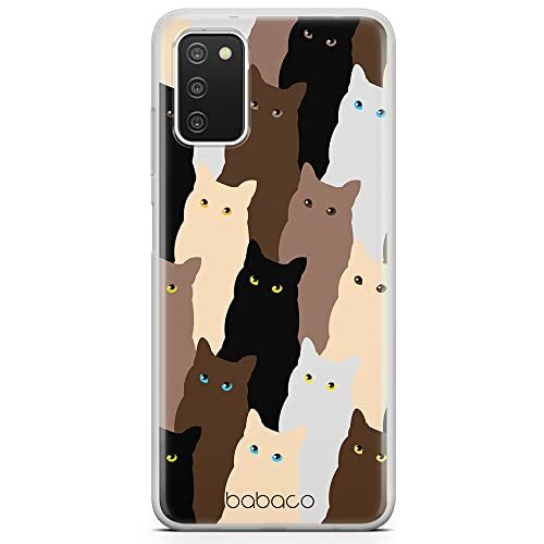 Babaco ERT GROUP mobiel telefoonhoesje voor Samsung A03S origineel en officieel erkend Babaco patroon Cats 001 optimaal aangepast aan de vorm van de mobiele telefoon, hoesje is gemaakt van TPU