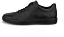 Ecco Classic Trainers Zwart/Grijs Leer Veters Mannen Schoenmaat 39
