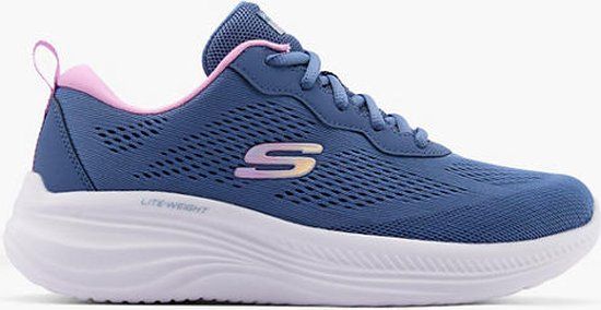 Skechers Blauwe sneaker memory foam - Maat 38