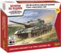 Zvezda Modelbouwpakket Militaire voertuigen - 7432 Leopard 1A5 - Duitse Moderne Gevechtstank Plastic - 1:100 - Modelbouw