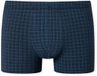 SCHIESSER Cotton Casuals boxer (1-pack) - heren shorts donkerblauw geruit