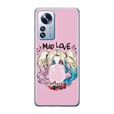 ERT GROUP mobiel telefoonhoesje voor Xiaomi 12 / 12X origineel en officieel erkend DC patroon Harley Quinn 001