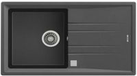Teka Wastafel met Eén Spoelbak Stone 50BTG Grijs