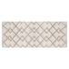 Five Five groot badkamertapijt van katoen, 50 x 120 cm, taupe