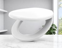 Merkloos Duroplast Toiletbril met Gemakkelijke Bevestiging