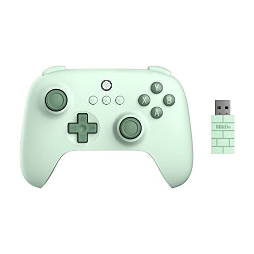 8Bitdo Ultimate C 2.4G Green Wireless Controller Compatible with Windows, Android & Raspberry Pi