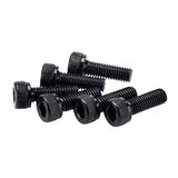Puig 0146N schroeven, M5, 15 mm, zwart, 6 stuks